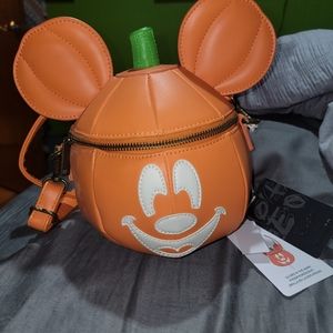 Mickey pumpkin loungefly